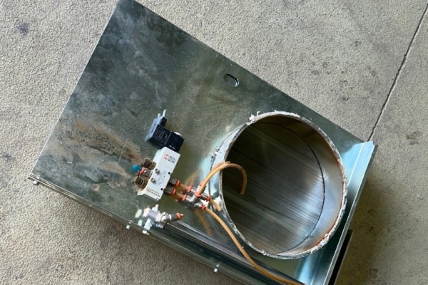 Ogłoszenie - Zasuwa elektro-pneumatyczna, ocynkowana. Zdjęcie 5