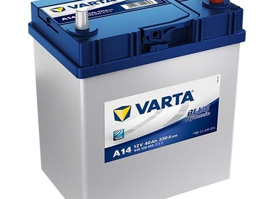 Ogłoszenie - Akumulator VARTA Blue Dynamic A14 40Ah 330A EN P+ Japan. Zdjęcie 1