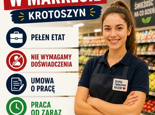 Ogłoszenie - Kasjer Sprzedawca. Zdjęcie 1