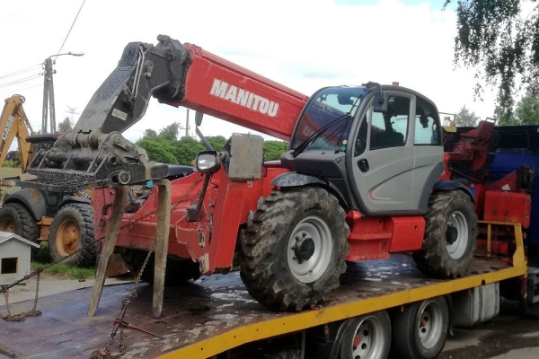 Ogłoszenie - Ładowarka teleskopowa Manitou wynajem, serwis, sprzedaż ładowarki teleskopowe. Zdjęcie 6