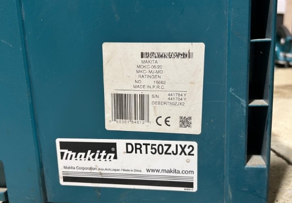 Ogłoszenie - Akumulatorowa frezarko-wycinarka Makita DRT50ZJX2. Zdjęcie 6