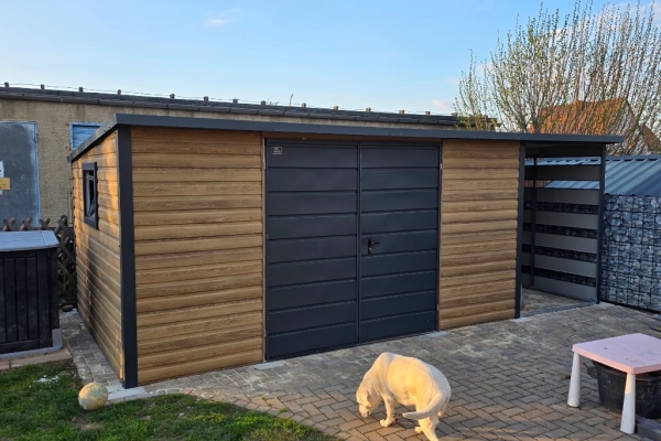 Ogłoszenie - Domek Narzędziowy Ogrodowy 7x3m Winchester + Ciemny Grafit PREMIUM. Zdjęcie 2