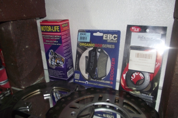 Ogłoszenie - KTM 525/500/450 klocki hamulcowe przod ebc nowe. Zdjęcie 1
