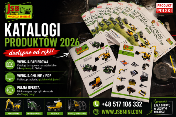 Ogłoszenie - Osprzęt Rolniczy Budowlany + Koparki Ładowarki Wozidła POLSKIE JSB. Zdjęcie 3