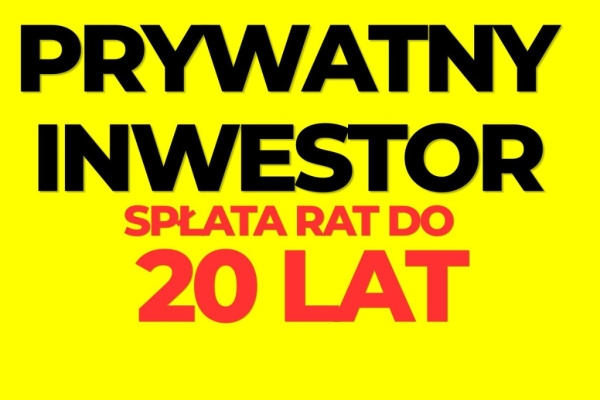 Ogłoszenie - Prywatny inwestor – raty notarialne do 20 lat. Zdjęcie 1