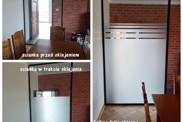 Ogłoszenie - Oklejanie szyb Warszawa Wesoła - Folie do domu, mieszkania, biura, sklepu, szkoły, szpitali, magazynów, aptek...Oklejamy. Zdjęcie 7