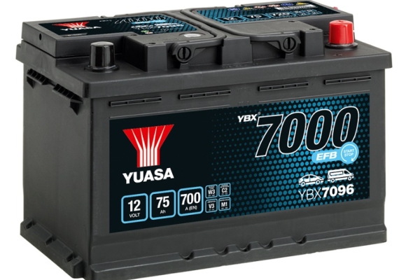 Ogłoszenie - YUASA EFB YBX7096 75Ah 700A P+. Zdjęcie 1