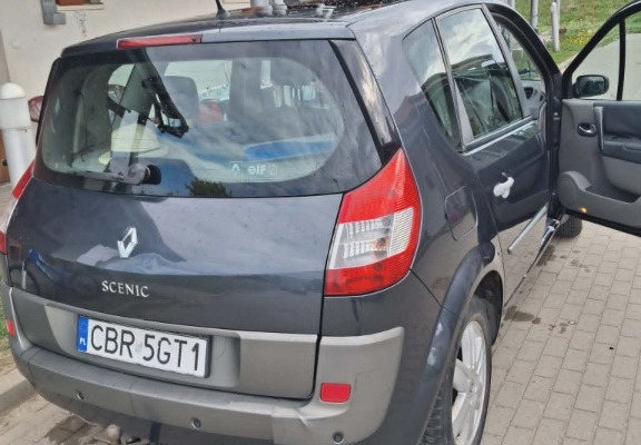 Ogłoszenie - Renault Scenic II 2.0 Benzyna | OC do 08.2026 | Działa i jeździ. Zdjęcie 7