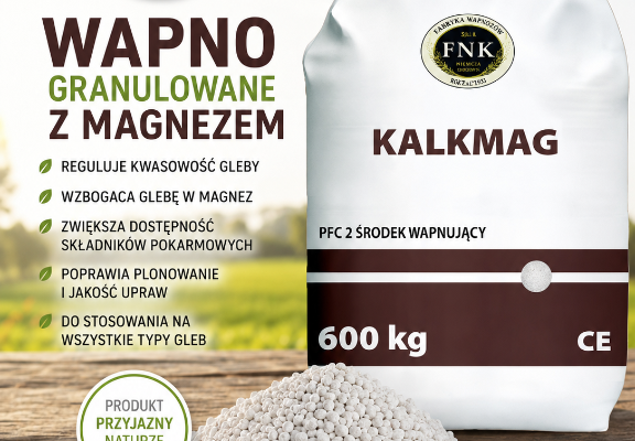 Ogłoszenie - Wapno granulowane z magnezem KalkMag. Zdjęcie 1