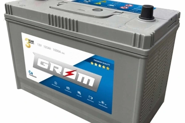 Ogłoszenie - Akumulator Grom Premium 12V 125Ah 1000A CAT. Zdjęcie 1
