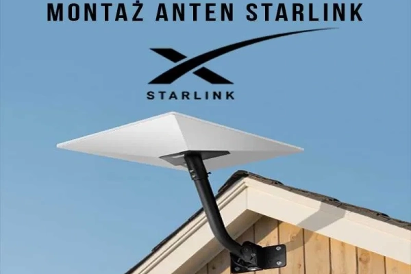 Ogłoszenie - Montaż Internetu antena Starlink Wysoka Gryfińska Instalacja anteny Starlink Monter Instalator Starlink. Zdjęcie 1