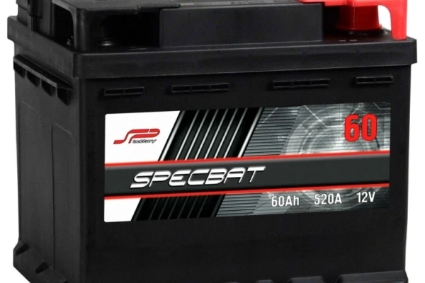 Ogłoszenie - Akumulator 60Ah 520A SPECBAT niski/wysoki. Zdjęcie 1