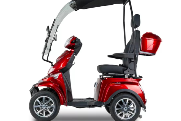 Ogłoszenie - Skuter elektryczny z dachem BILI BIKE SHINO QUADRO G4 GEL, 25km/h. Zdjęcie 1