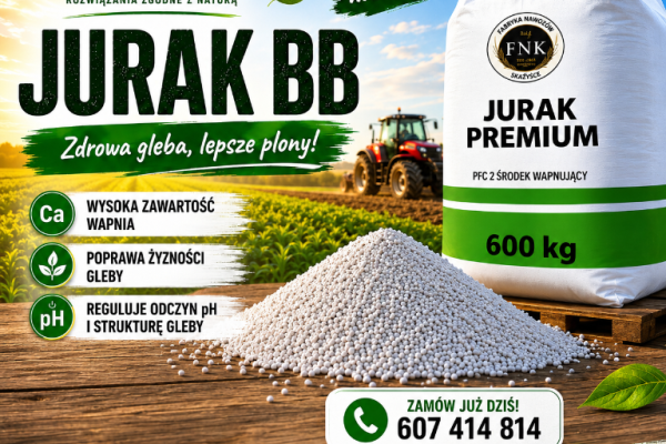 Ogłoszenie - Wapno granulowane bez magnezu Jurak Premium. Zdjęcie 1