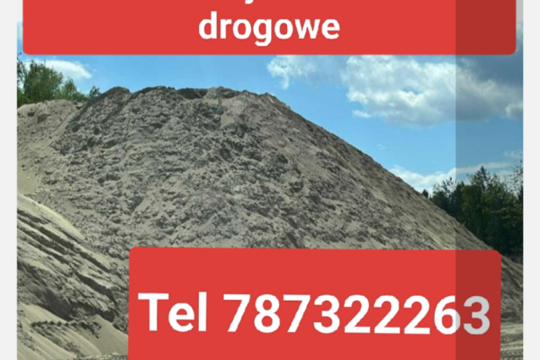 Ogłoszenie - Piasek płukany kopany Zułty szary Rzeszów tel 787322263. Zdjęcie 1