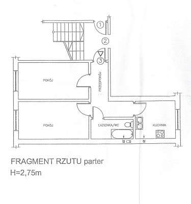 Ogłoszenie - 2pok, 45met, okolice Sernickiej PEŁEN ROZKŁAD/PIWNICA (Wrocław). Zdjęcie 9
