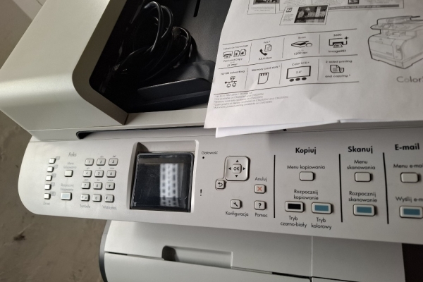 Ogłoszenie - Urządzenie Combo Drukarka Fax Ksero Skaner HP Laser Jet Kolor Stan Idealny. Zdjęcie 5