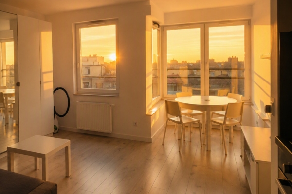 Ogłoszenie - 1pok, 27met, Okolice Słowiańskiej BALKON/KOMÓRKA/MP (Wrocław). Zdjęcie 3