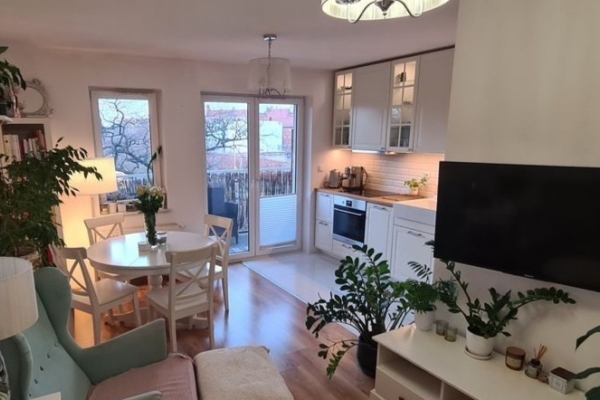 Ogłoszenie - 2pok, 40met, Okolice Łowieckiej BALKON/GARAŻ/WINDA (Wrocław). Zdjęcie 4