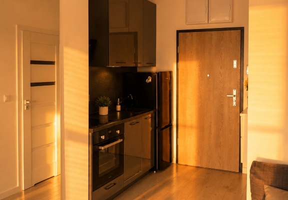Ogłoszenie - 1pok, 27met, Okolice Słowiańskiej BALKON/KOMÓRKA/MP (Wrocław). Zdjęcie 4
