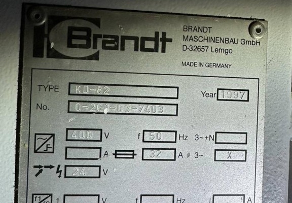 Ogłoszenie - Okleiniarka do krawędzi BRANDT KD-82. Zdjęcie 5