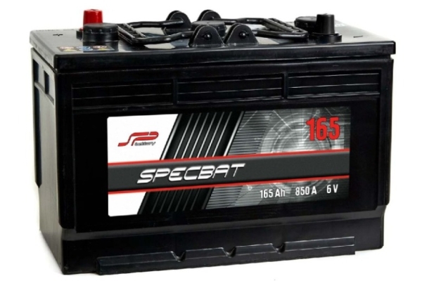 Ogłoszenie - Akumulator Specbat Agro 6V 165Ah 850A EN lewy plus. Zdjęcie 1