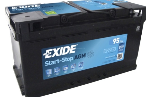 Ogłoszenie - Akumulator 95Ah 850A Exide AGM start&stop EK950. Zdjęcie 1
