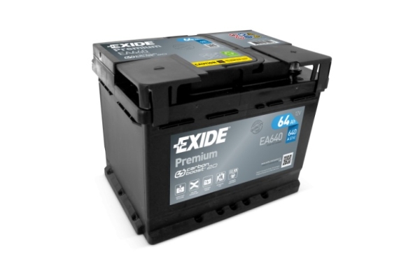 Ogłoszenie - Akumulator 64Ah 640A EA640 Exide Premium. Zdjęcie 1