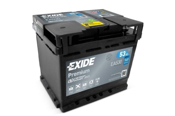 Ogłoszenie - Akumulator 53Ah 540A EA530 Exide Premium. Zdjęcie 1