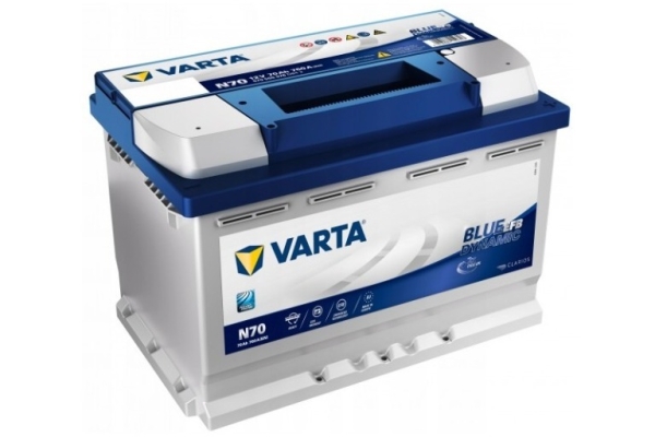Ogłoszenie - Akumulator Varta Blue Dynamic EFB start stop 70Ah 760A N70. Zdjęcie 1