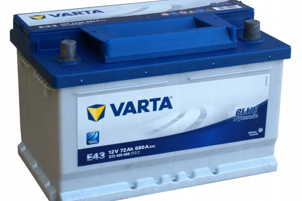 Ogłoszenie - Akumulator 72Ah 680A VARTA Blue Dynamic E43. Zdjęcie 1