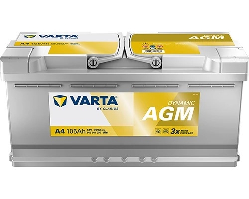 Ogłoszenie - Akumulator 105Ah 950A VARTA Silver Dynamic A4  START&STOP AGM (dawna H15). Zdjęcie 1