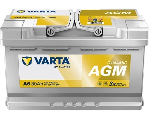 Ogłoszenie - Akumulator 80Ah 800A VARTA Silver Dynamic A6 START&STOP AGM (dawna F21). Zdjęcie 1