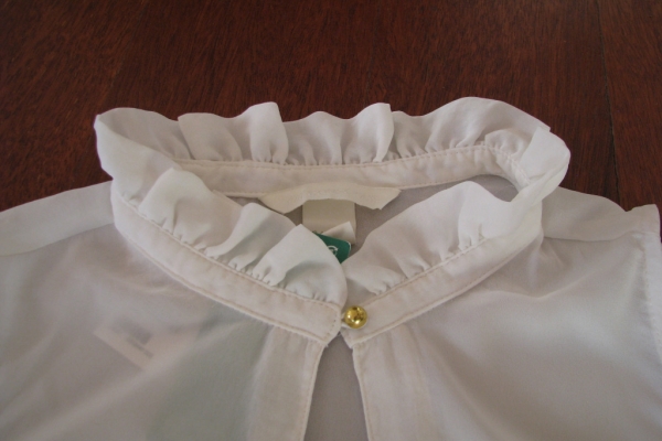 Ogłoszenie - Letnia, biała bluzka, koszula, luźny krój bez rękawów, rozm. 44/ XL. Zdjęcie 5