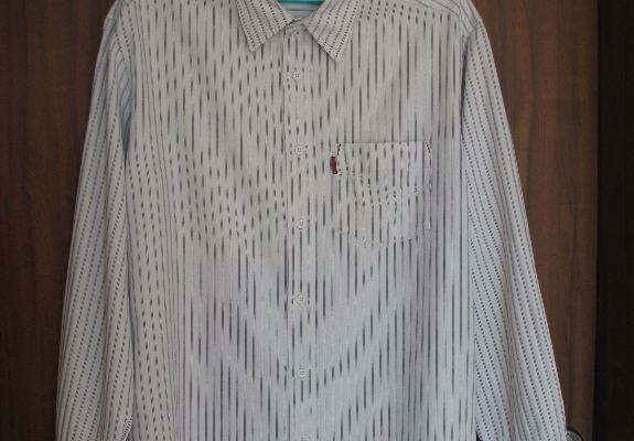 Ogłoszenie - Koszula męska z długim rękawem, w paseczki, Lee Cooper, L. Zdjęcie 1