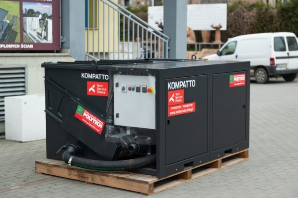 Ogłoszenie - Mieszarka Kompatto przeznaczona do produkcji lekkich zapraw, pianobetonów i styrobetonów POLYTECH.. Zdjęcie 2