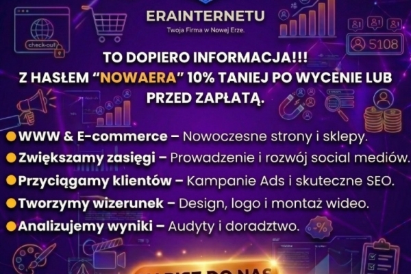 Ogłoszenie - Strony internetowe i sklepy online | Pełna responsywność. Zdjęcie 2