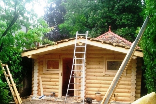 Ogłoszenie - Sauna ogrodowa - bania - domek rekreacyjny z bali. Zdjęcie 5