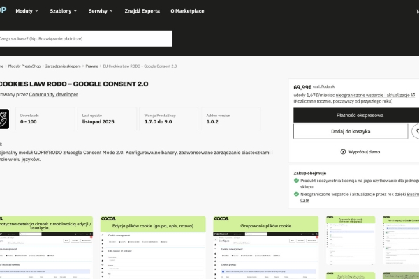 Ogłoszenie - Programista PrestaShop - moduły na zamówienie (PS 1.6-9) | Szybko i bez błędów. Zdjęcie 9