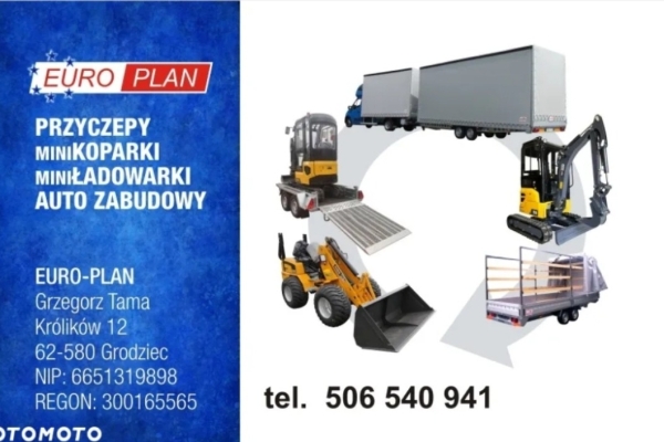 Ogłoszenie - Nowa przyczepa Brenderup KIPER - 3 strony -DMC 3,5t - Gwarancja 3 lata. Zdjęcie 6