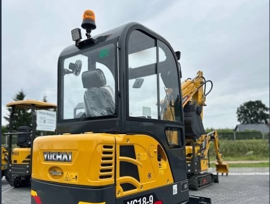 Ogłoszenie - Nowa mini koparka YUCHAI YC18-9. Zdjęcie 4