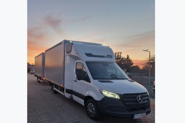 Ogłoszenie - Mercedes-Benz Sprinter Firana Międzynarodówka. Zdjęcie 2