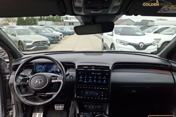 Ogłoszenie - TUCSON 1,6 hybrid 180KM N-line alcantara navi kamera opłacony. Zdjęcie 10