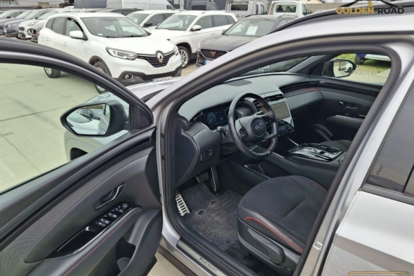 Ogłoszenie - TUCSON 1,6 hybrid 180KM N-line alcantara navi kamera opłacony. Zdjęcie 7