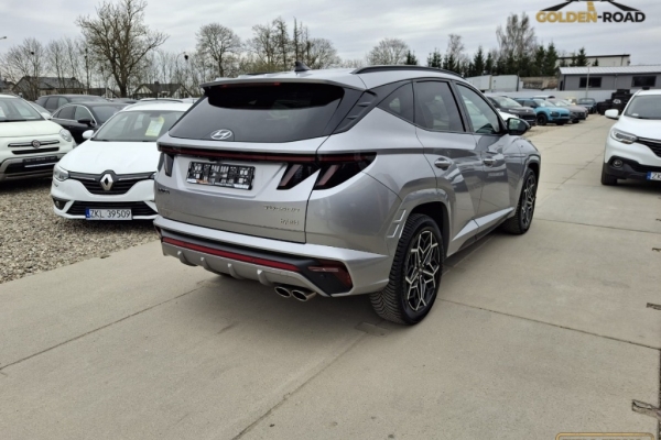 Ogłoszenie - TUCSON 1,6 hybrid 180KM N-line alcantara navi kamera opłacony. Zdjęcie 5