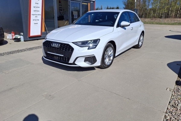 Ogłoszenie - A3 Sportback  2,0 tdi 116KM klima elektryka Digital alu I-rej 2021 opłacony. Zdjęcie 2