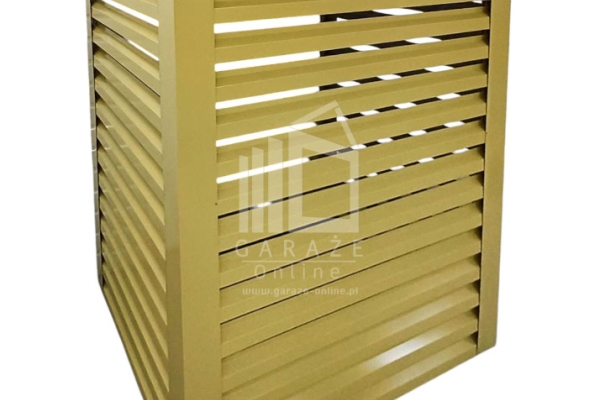 Ogłoszenie - Osłona klimatyzatora – pompy ciepła 120x80x180cm cm Piaskowy ID1149. Zdjęcie 1