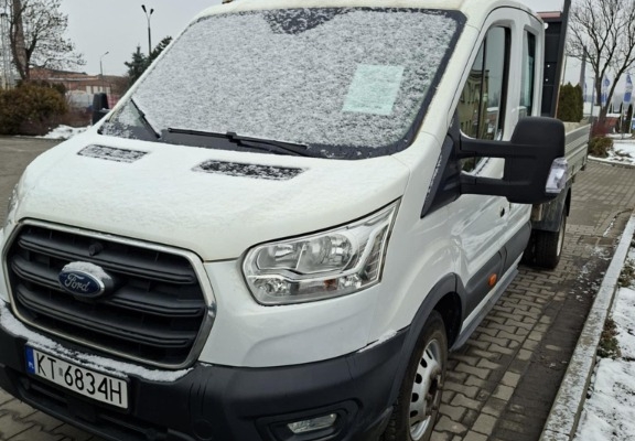 Ogłoszenie - Sprzedam samochód Ford Transit z wywrotką 2.0 diesel z 2019 roku. Zdjęcie 1