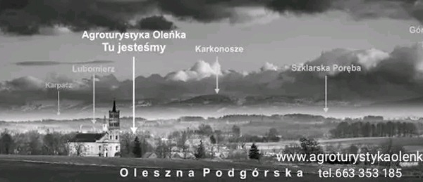 Ogłoszenie - Agroturystyka Oleńka -Noclegi Lubomierz, Gryfów Ślaski, Lwówek Śląski. Zdjęcie 4