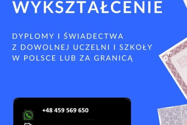 Ogłoszenie - Kup dyplom lekarza, Kup dyplom inżyniera, kup dyplom lekarza z wpisem, Kup dyplom inżyniera z wpisem. Zdjęcie 2